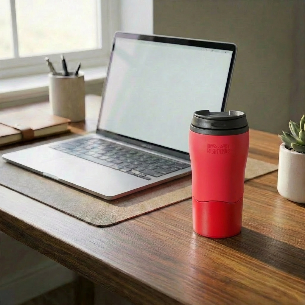 Mighty Mug Solo Plastic - Red