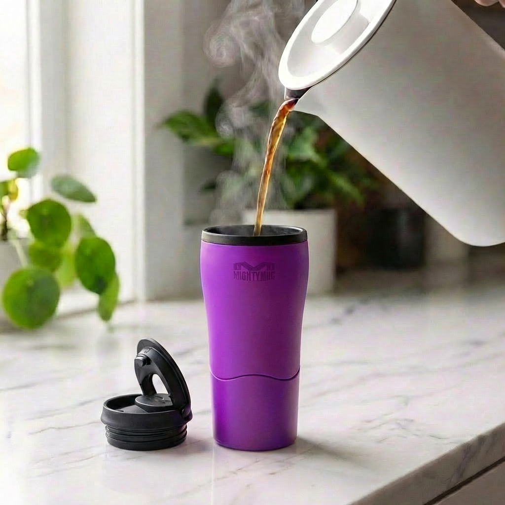 Mighty Mug Solo Plastic - Lilac