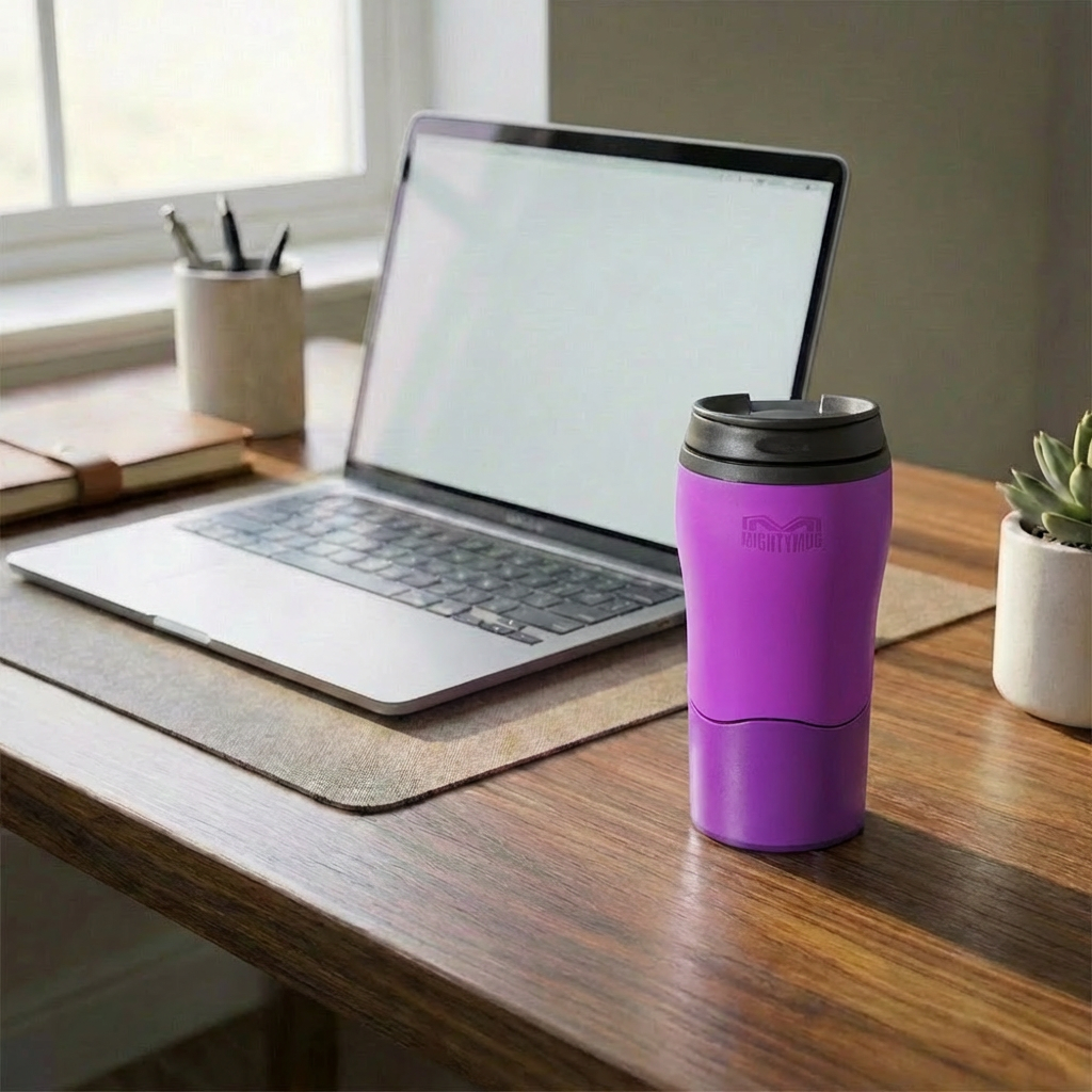 Mighty Mug Solo Plastic - Lilac