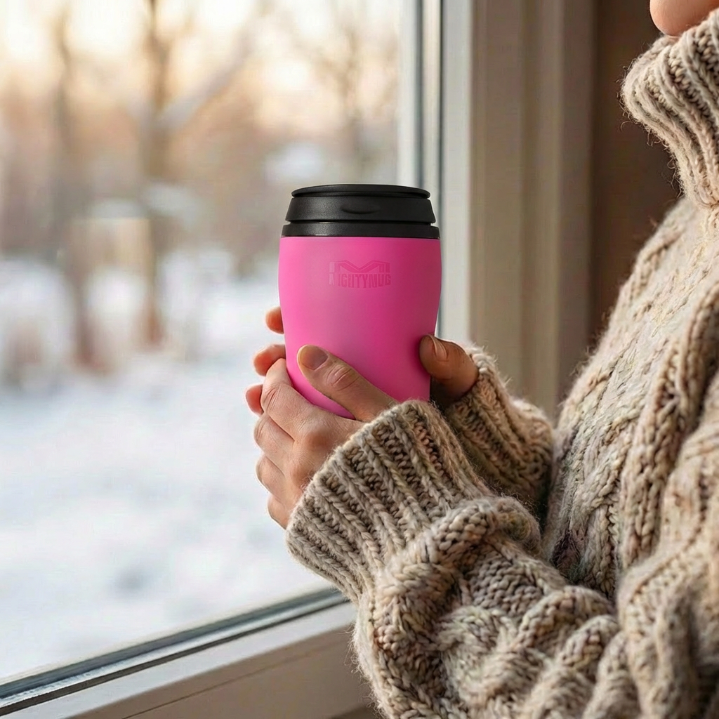 Mighty Mug Solo Plastic - Pink