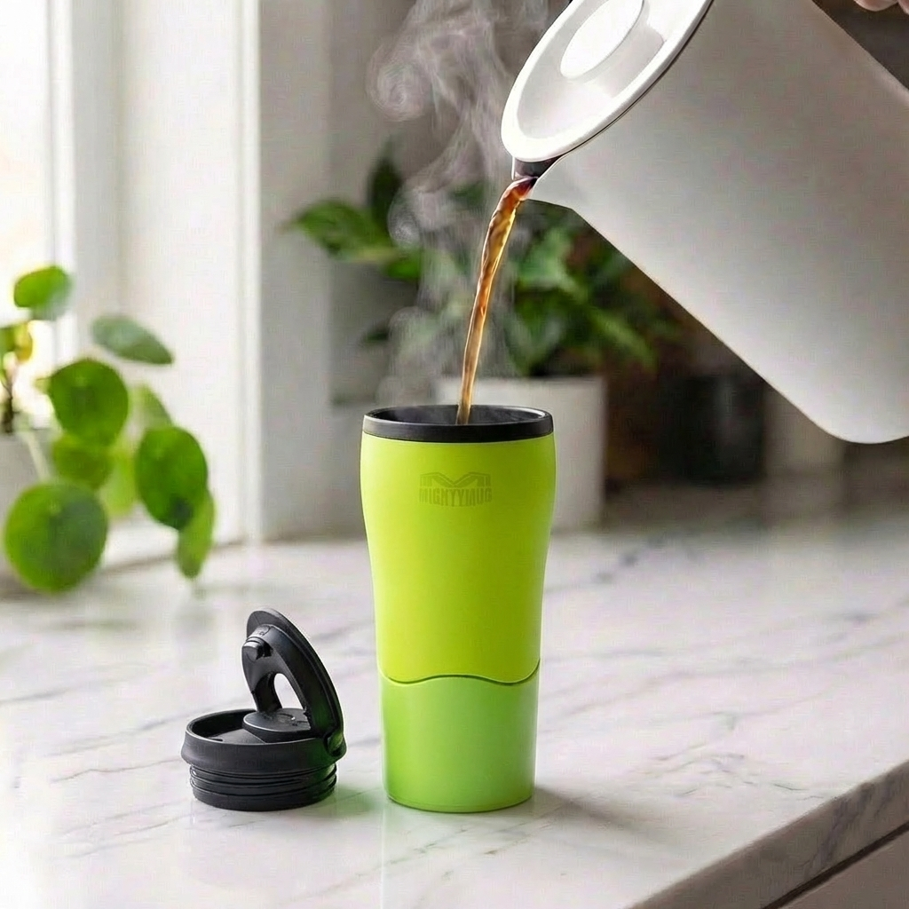 Mighty Mug Solo Plastic - Green