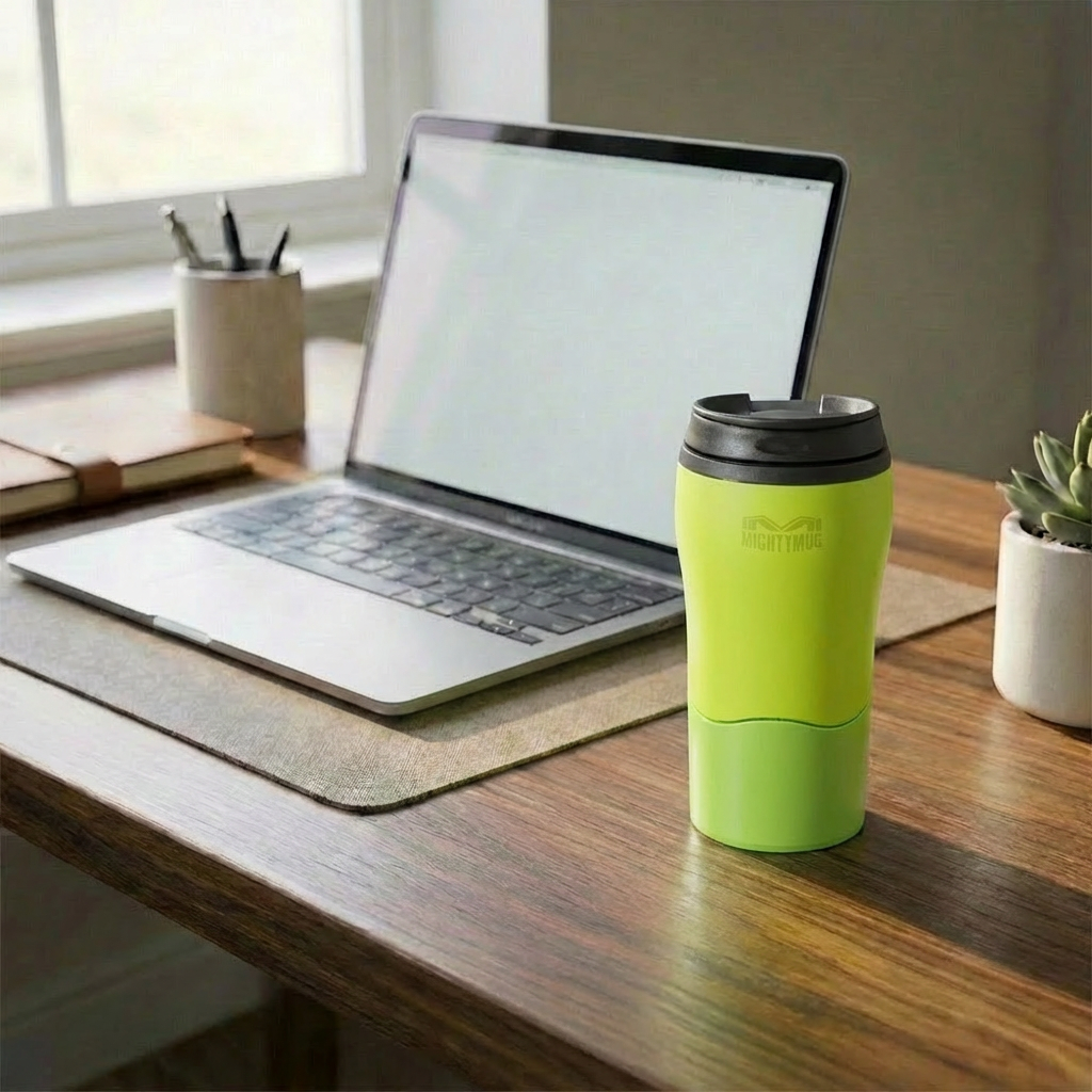 Mighty Mug Solo Plastic - Green