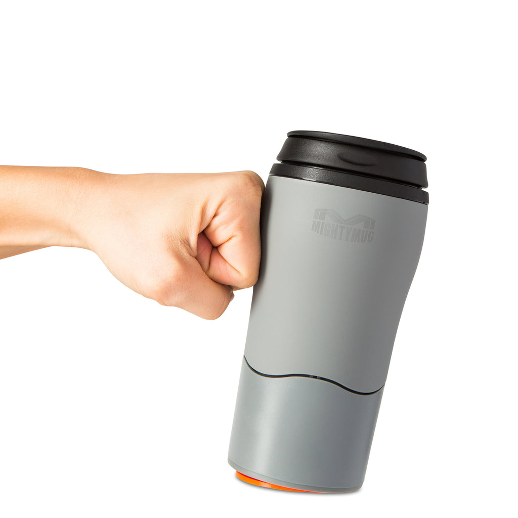 Mighty Mug Solo Plastic - Cool Gray