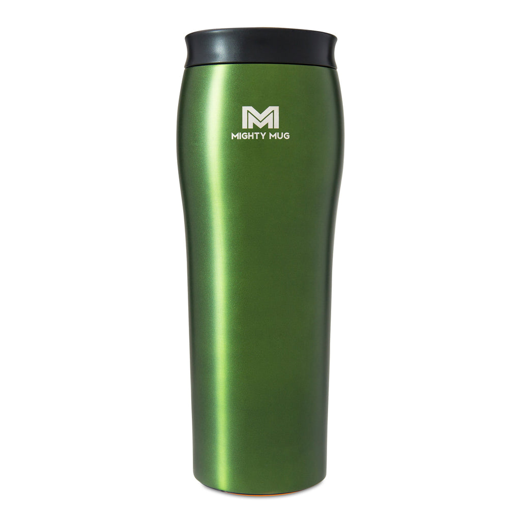 Mighty Mug Go - Stainless Steel - Moss Green - 16 oz