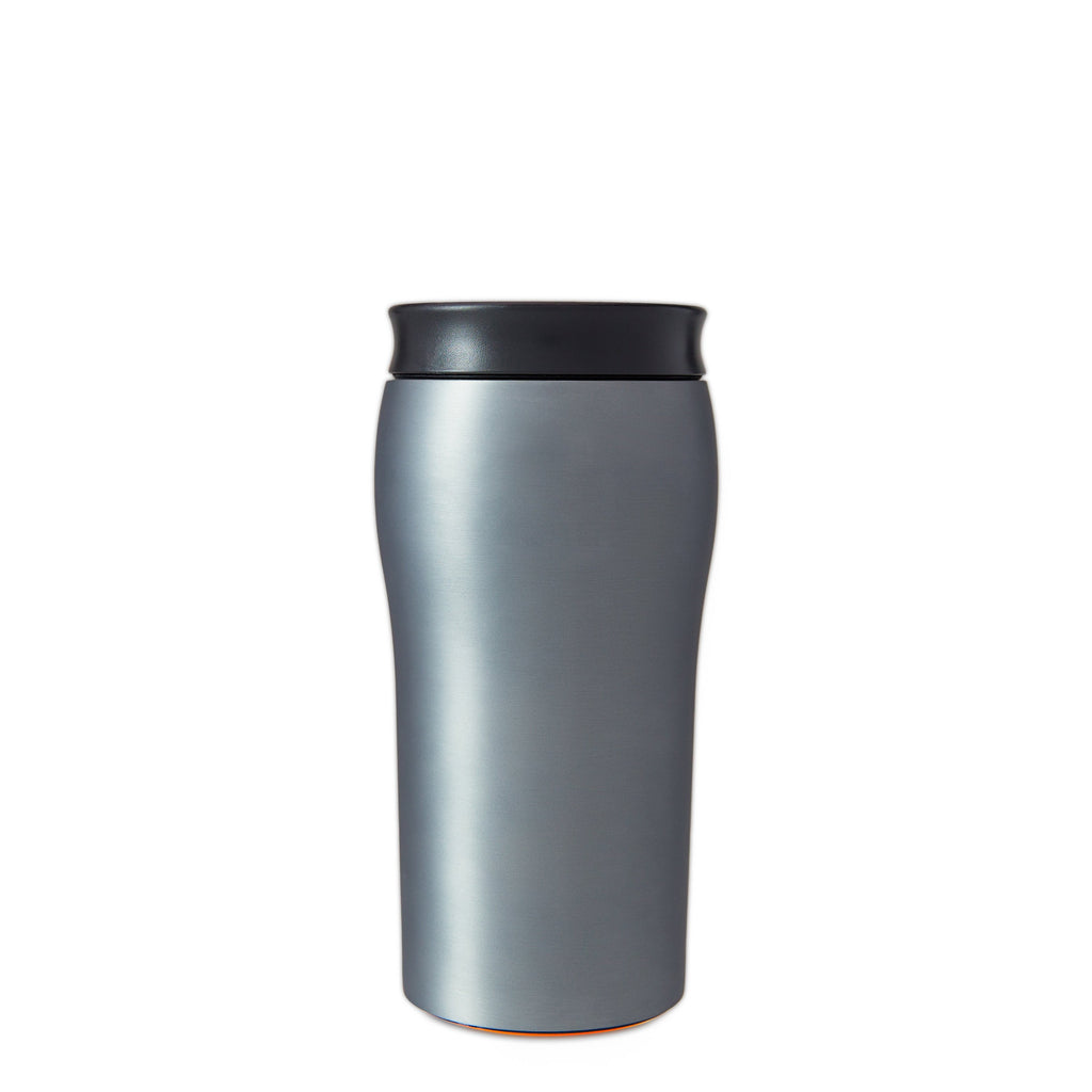 Mighty Mug Solo -  Stainless Steel - Charcoal - 12 oz