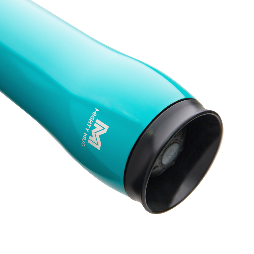 Mighty Mug Solo - Stainless Steel - Teal - 12 oz