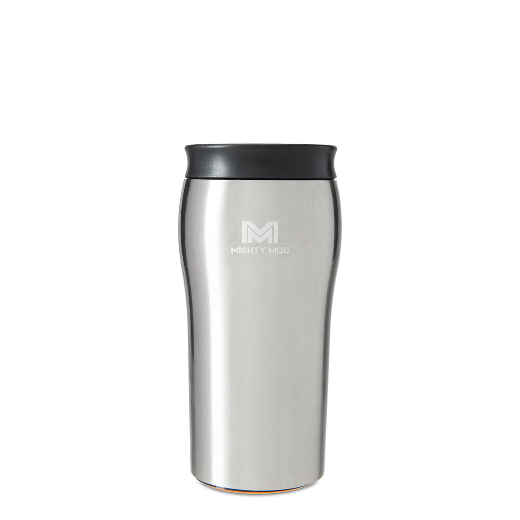Mighty Mug Solo Alloy Stainless Steel - Silver Bundle LP