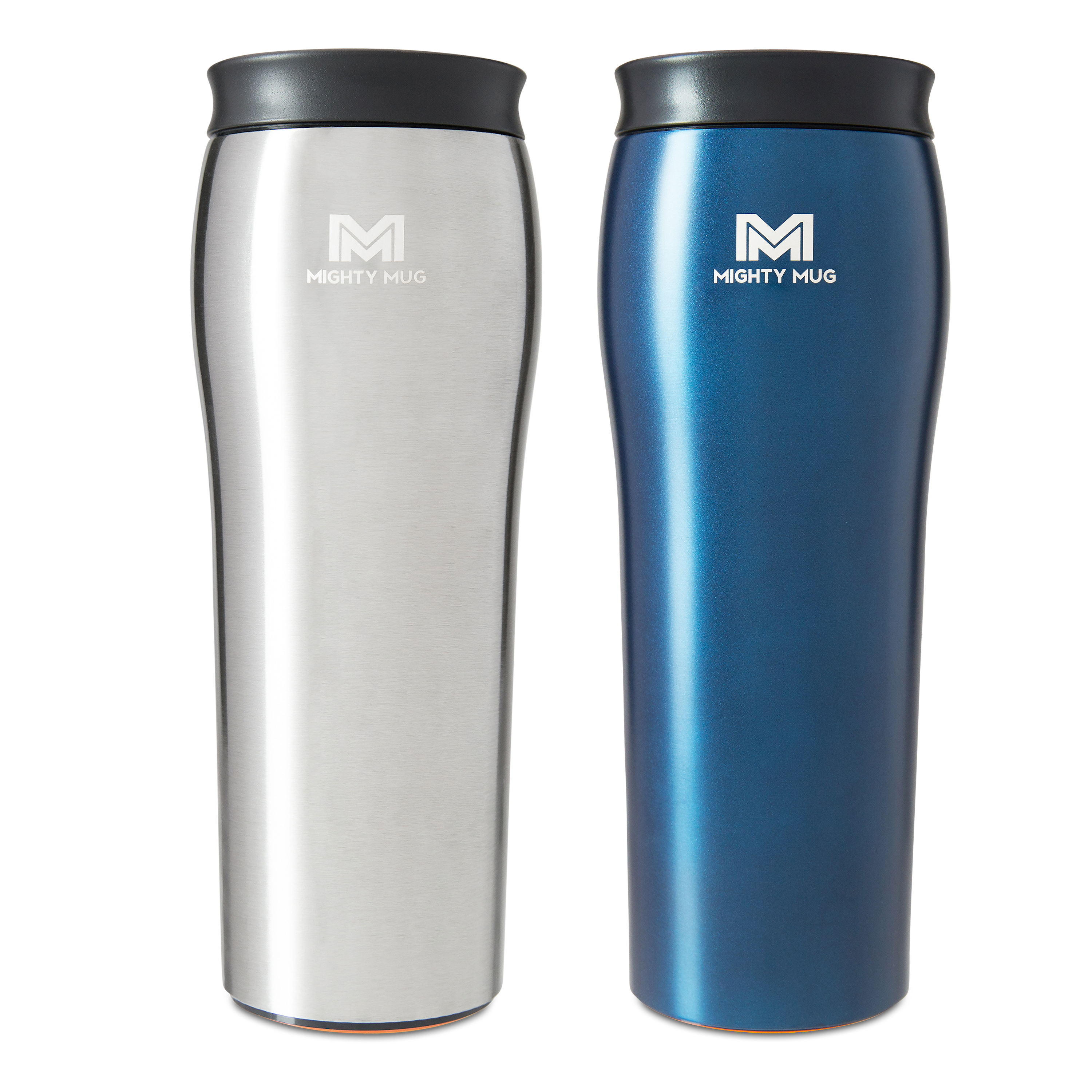 Mighty Mug | The Untippable Mug | Grips When Hit, Lifts for Sips |  Insulated Stainless Steel Tumbler…See more Mighty Mug | The Untippable Mug  | Grips